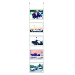 5 PK LED Backlit Window Display Picture Frame Ceiling Wall Mount Landscap 11X8.5 15362