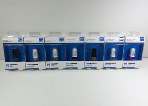Car Dual USB AC/DC Charger Adapter Samsung Galaxy Andriod iPhone 15373