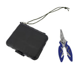 188 Fishing Accessories Kit Jig Hooks Casting Sinker Tackle Box 5X4X1.2"