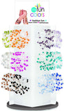 Plexiglass Acrylic 18-bar Bracelet Rotating Spinner Rack 15396