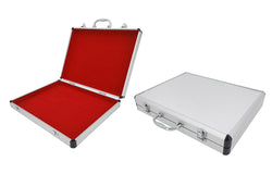 Aluminum Protective Case Mahjong Chips Briefcase Majong Tiles 1 1/8X1 9/16X3/4 15405