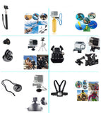 Action Camera Accessory Kit Compatible With Gopro Insta360 Dji Akaso Apeman