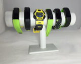 White Jewelry Bracelet Watch Show Display Rack Holder Stand 15439WT