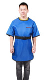 33" L 21" W Lead Apron Full Overlap Short Sleeve One-sided for X-Ray MRI CT Radiation Protection 15444