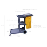 Janitorial Cart Cleanning Restaurant Commercial Home Car Wash Detail Restroom 15548