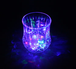 Light up Drinking Cup Glass Flashing Blinking LED Cup Whisky Cup Glass 15561