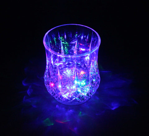 Light up Drinking Cup Glass Flashing Blinking LED Cup Whisky Cup Glass 15561
