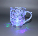 LED Shot Drinking Cup Glass Flashing Blinking LED Cup Whisky Cup Glass Dragon 15562