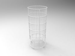 Adjustable Impulse Round Wire Dump Bin Metal Stand15574