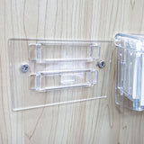 Glass Window Car Mount Business Card Holder Outdoor Vehicle Trucks Door Wall 15576