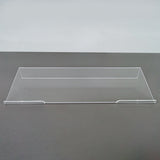 Clear Acrylic Keyboard Tilting Stand Computer Gaming 15.7W x 1.6H x 5.3"D  15578