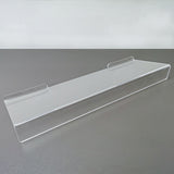 Clear Acrylic Keyboard Tilting Stand Computer Gaming 15.7W x 1.6H x 5.3"D  15578
