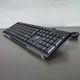 Clear Acrylic Keyboard Tilting Stand Computer Gaming 15.7W x 1.6H x 5.3"D  15578