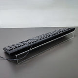 Clear Acrylic Keyboard Tilting Stand Computer Gaming 15.7W x 1.6H x 5.3"D  15578