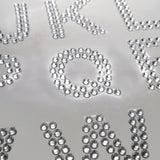 Glitter Rhinestone Alphabet Letter Stickers, 3 sets of 26 Letters Self-Adhesive DIY Art and Craft 15586