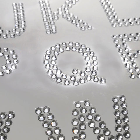 Diy Rhinestone Letters Glitter Rhinestone Alphabet Letter Stickers, 3 sets of 26 Letters Self ...