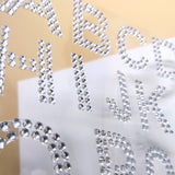 Glitter Rhinestone Alphabet Letter Stickers, 3 sets of 26 Letters Self-Adhesive DIY Art and Craft 15586