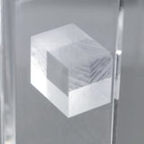 6X6X6" Acrylic Donation Box Ballot Tip Suggestion Piggy Bank Fundraising 15596