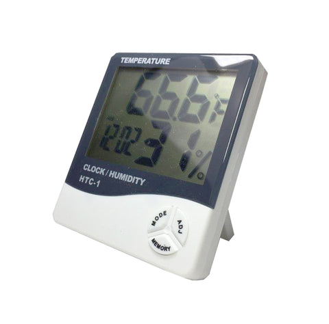 Portable Temperature & Humidity Meter With Alarm 15599