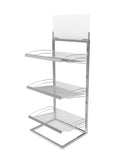 Beverage Rack Metal Rack Bakery Rack Confectionary Display Stand 15602