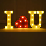 I Love You LED Sign Batterry Romance First Anniversary Teacher Pastor Gift 15625