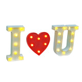 I Love You LED Sign Batterry Romance First Anniversary Teacher Pastor Gift 15625