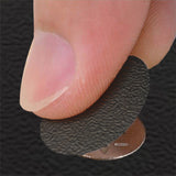 54 Pieces 0.82" Yellow Maple Wood Grain Self Adhesive Sticker Screw Hole Cover 15631-BLACK