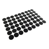 54 Pieces 0.82" Yellow Maple Wood Grain Self Adhesive Sticker Screw Hole Cover 15631-BLACK