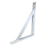 Metal White Bracket for Shelves Wall Mount 15635