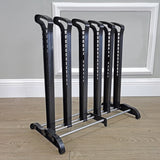 3-Pair Boots Rack Organier Adjustable Spacing Heavy Duty Black 22X22X12" 15645