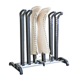 3-Pair Boots Rack Organier Adjustable Spacing Heavy Duty Black 22X22X12" 15645