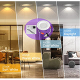 4" Recess Down Light Ceiling Retrofit LED Light Fixture 15646