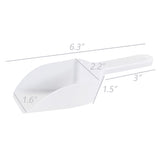 Foodservice 4 OZ Scoop PP Utility Ice Scoop, Translucence, Plastic Kitchen Scoop 15666-1PK