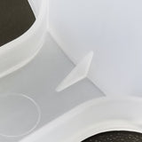 Foodservice 4 OZ Scoop PP Utility Ice Scoop, Translucence, Plastic Kitchen Scoop 15666-1PK