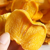 Dried Persimmon Fruit Snacks, Organic Dried Persimmon Slices Healthy 10.5 OZ 15674