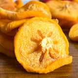 Dried Persimmon Fruit Snacks, Organic Dried Persimmon Slices Healthy 10.5 OZ 15674
