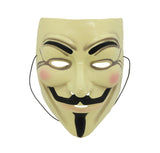 V for Vendetta Mask Guy Fawkes Anonymous Fancy Cosplay Costume 15681