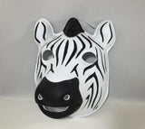 Handsome Zebra Mask Costume For Adult and Child 15683