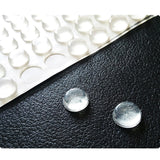 100Pack Clear Round Self-Adhesive Rubber Pad Silicon Bumpers Bumpon 3/8" Home 15690-100PK