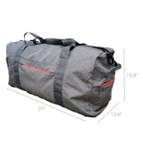85L Travel Duffel Bag, Foldable Weekend Bag Shoes Water-proof & Tear Resistant 15700