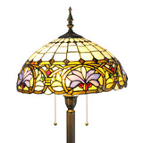 Tiffany Style Elegant Floor Lamp 16-Inch Shade 15718