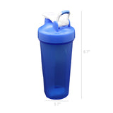 Portable Loop Top Shaker Bottle 20 Ounce 15816 BLUE