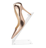 Acrylic Plexiglass Lucite Shoe Display Shoe Slant Glorifier Riser 15826