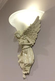 Angel Wall Sconces Fixture Light Hall Bedroom Lamp Bulb 15861 2PK