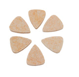 Natural Wool Felt Guitar Picks Plectrums Pack of 6 15910