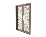 Pre-Order Only 65 x 96" Double Door Front Door Entry Door Rectangular Metal Door 15912