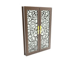 Pre-Order Only 65 x 96" Double Door Front Door Entry Door Rectangular Metal Door 15912