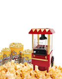Mini Popcorn Machine Carriage Shape Hot Sell Tabletop Popcorn Maker 9" L x 7" W x 15 1/2" H 15914