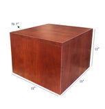 12" RED Cube Pedestal Display Glorifier Riser Stand 15926 RED