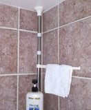 Bathtub and Shower Holder Storage Corner Caddy 3.3-10' Adjustable Height 15930